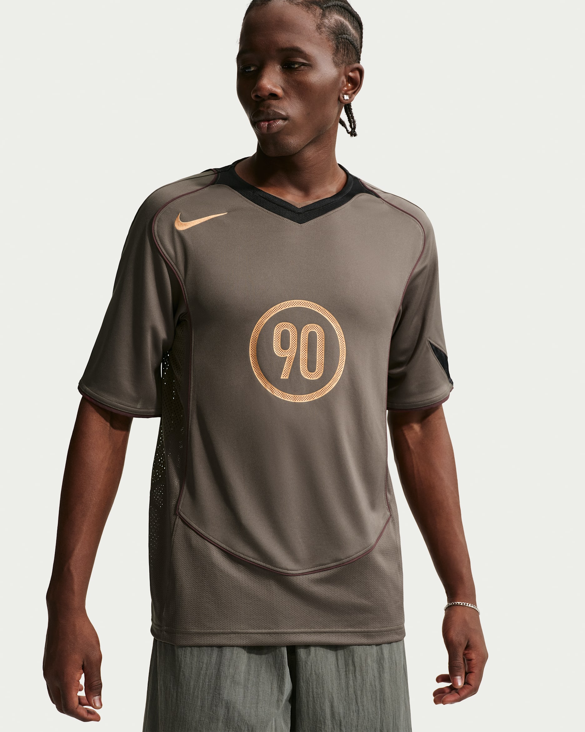 Nike Total 90 Men's Dri-FIT Short-Sleeve Football Top. Nike FI